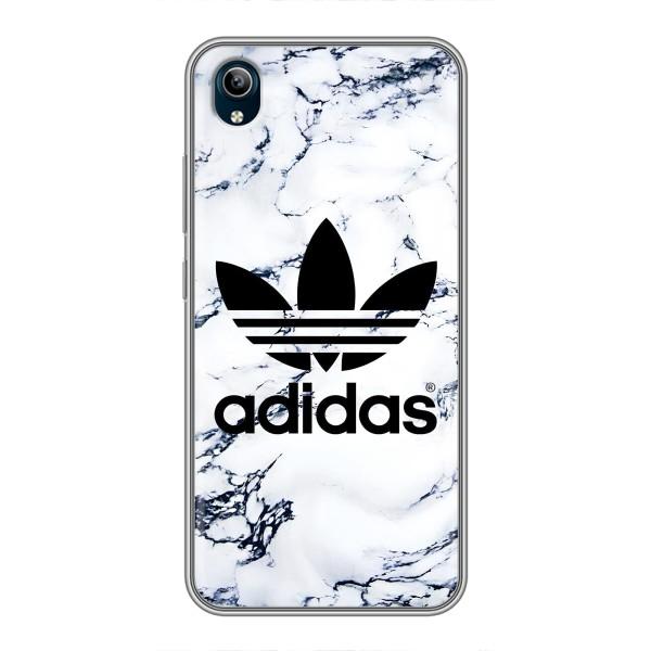Чехлы Адидас для ViVO Y91C (AlphaPrint) – Адидас на мраморе