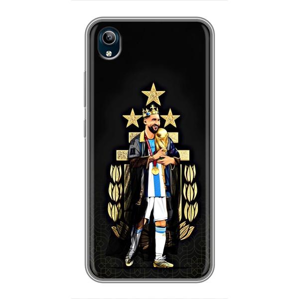 Чехлы для ViVO Y91C (Leo чемпион) (AlphaPrint) – Месси Король