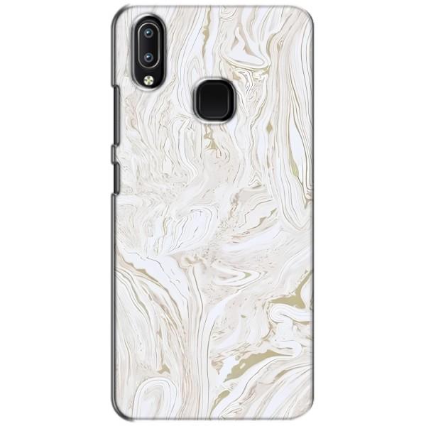 Мраморный чехол на ViVO Y93 Lite (VPrint) – Белый мрамор
