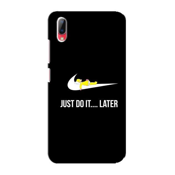 Чохол з логтипом Найк на Vivo Y93 / Y93S – Nike just do it