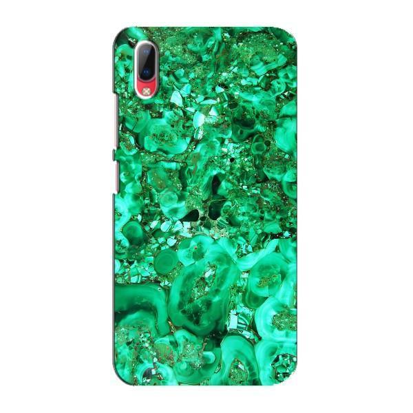 Мраморный чехол на Vivo Y93 / Y93S (VPrint) – Салатный Мрамор