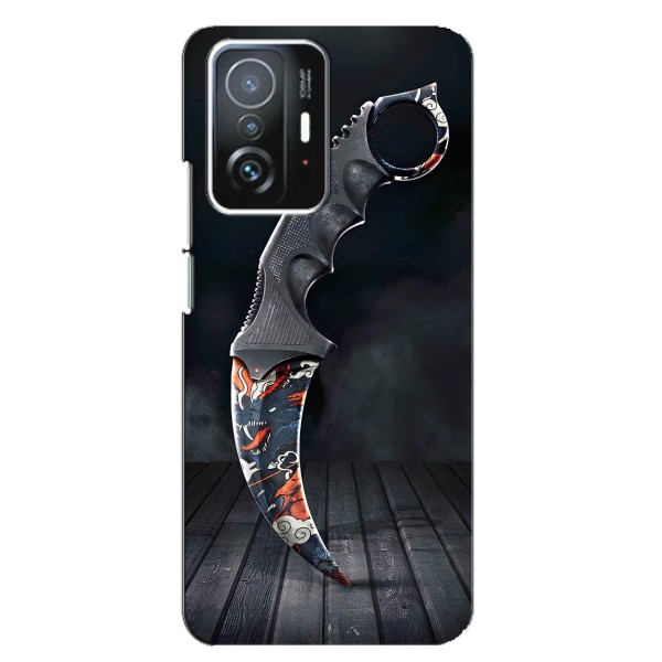 Чехол КИБЕРСПОРТ для Xiaomi 11T / 11T Pro – Кинжал КС ГО