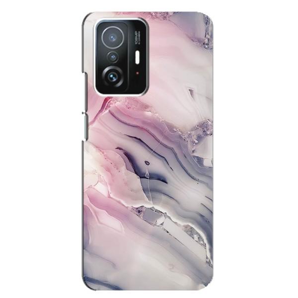 Мраморный чехол на Xiaomi 11T / 11T Pro (VPrint) – Пурпурный Мрамор