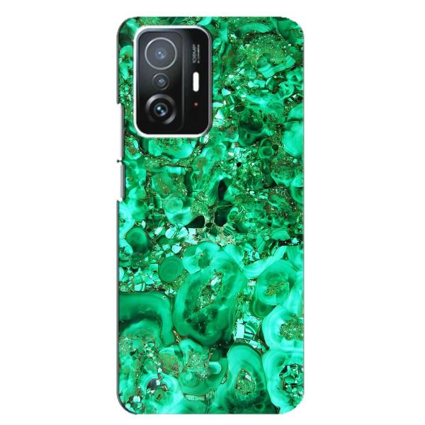 Мраморный чехол на Xiaomi 11T / 11T Pro (VPrint) – Салатный Мрамор