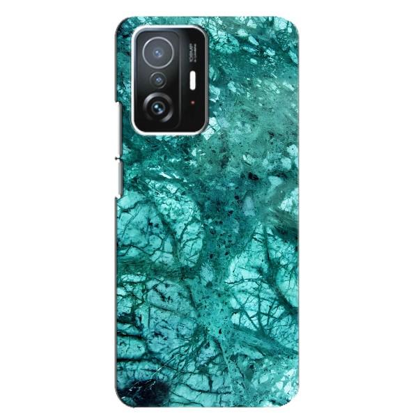 Мраморный чехол на Xiaomi 11T / 11T Pro (VPrint) – Зеленый мрамор