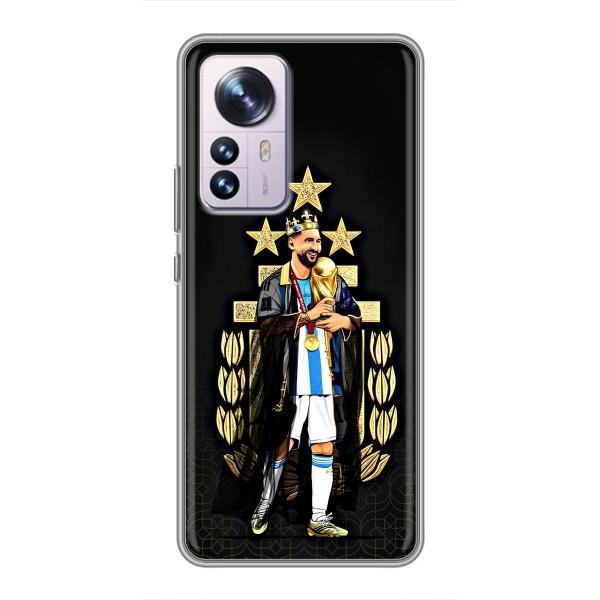 Чехлы для Xiaomi 12 / 12X (Leo чемпион) (AlphaPrint) – Месси Король