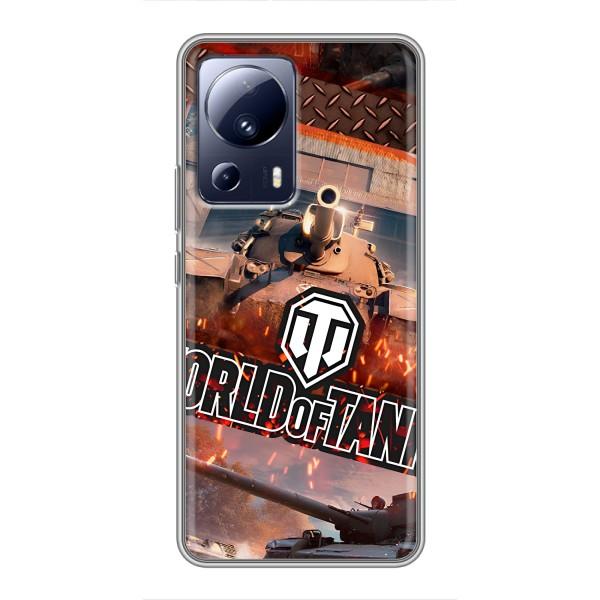 Чехлы с тематикой Киберспорт для Xiaomi 13 Lite (VPrint) – World of Tanks