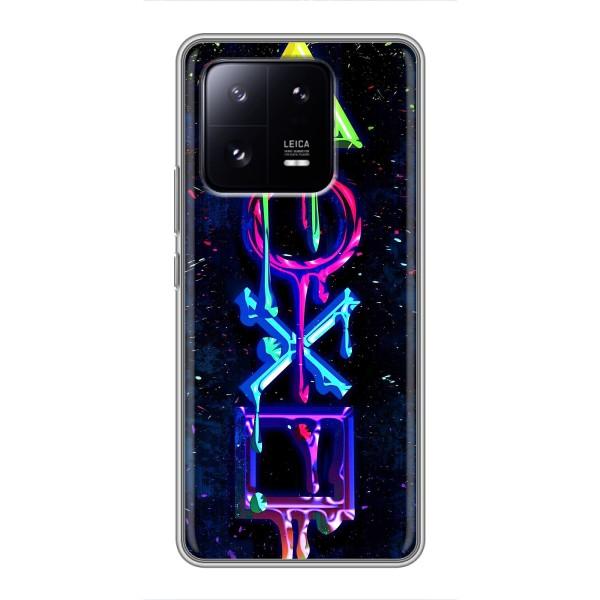 Чохли з тематикою Кіберспорт для Xiaomi 13 Pro (VPrint) – Pleystation лого