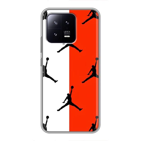Чохли для Xiaomi 13 - з картинкою JORDAN (AlphaPrint) – Лого Джордан