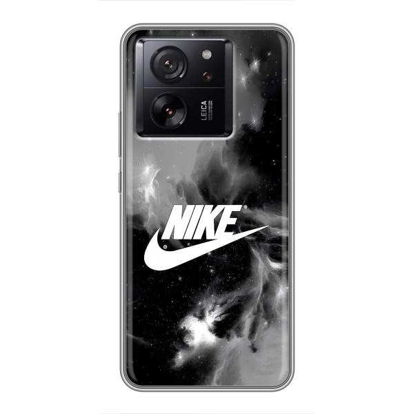 Чехол с логотипом Найк на Xiaomi 13T Pro – Найк дымчатый