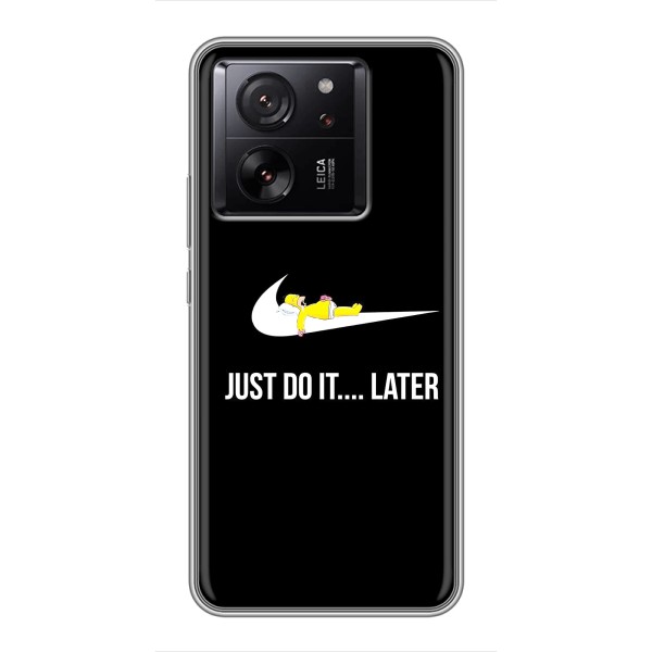 Чехол с логотипом Найк на Xiaomi 13T Pro – Nike just do it