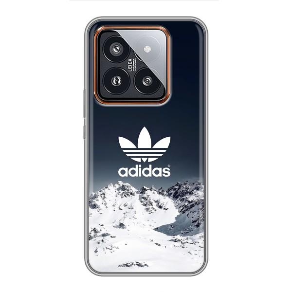 Чехлы Адидас для Xiaomi 14 Pro (AlphaPrint) – Адидас в горах