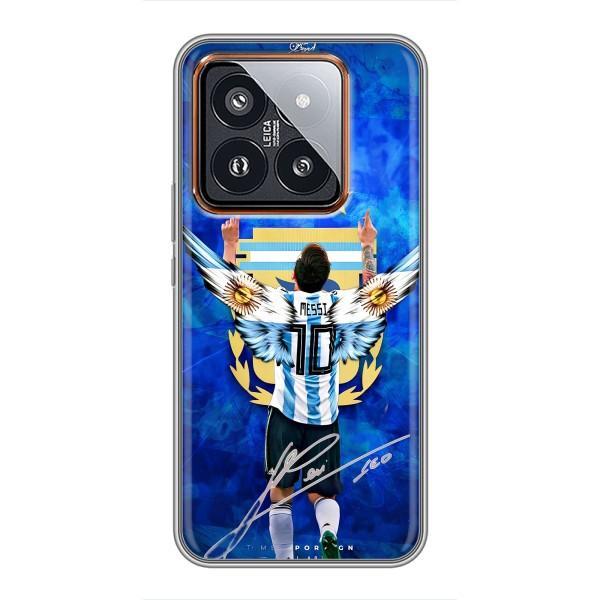 Чохли для Xiaomi 14 Pro (Leo чемпіон) (AlphaPrint) – Мессі збірна