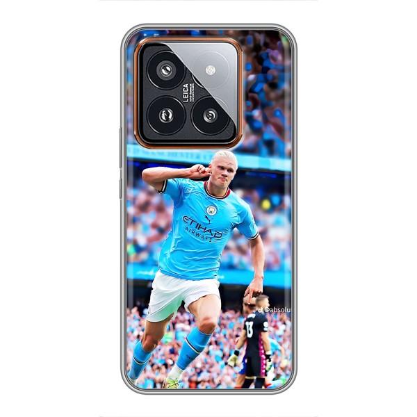 Чехлы с футболистом Ерлинг Холанд для Xiaomi 14 Pro (AlphaPrint) – фанаты Холанда