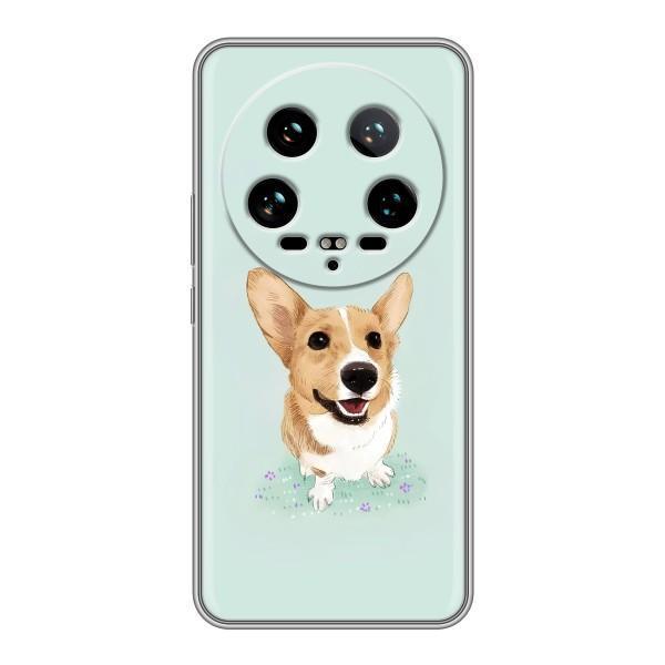 Чехлы с собаками для Xiaomi 14 Ultra (VPrint) – Корги