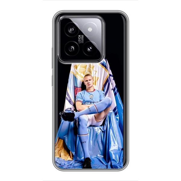 Чехлы с футболистом Ерлинг Холанд для Xiaomi 14 (AlphaPrint) – футболист Холанн
