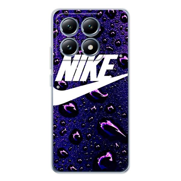 Чехол с логотипом Найк на Xiaomi 14T Pro – Найк на фиолетовом