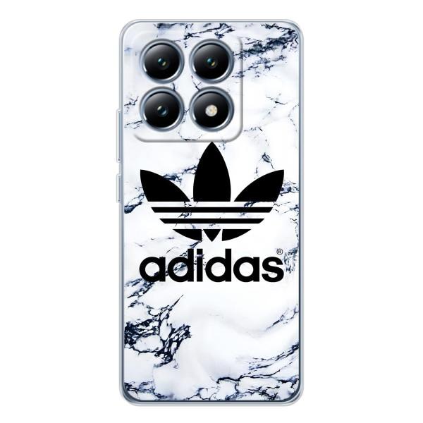 Чохли Адидас для Xiaomi 14T (AlphaPrint) – Адідас на мраморі
