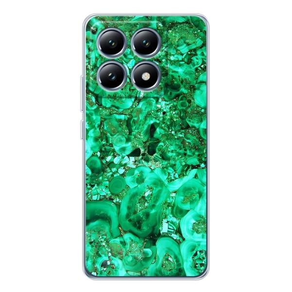 Мраморный чехол на Xiaomi 15 Pro (VPrint) – Салатный Мрамор