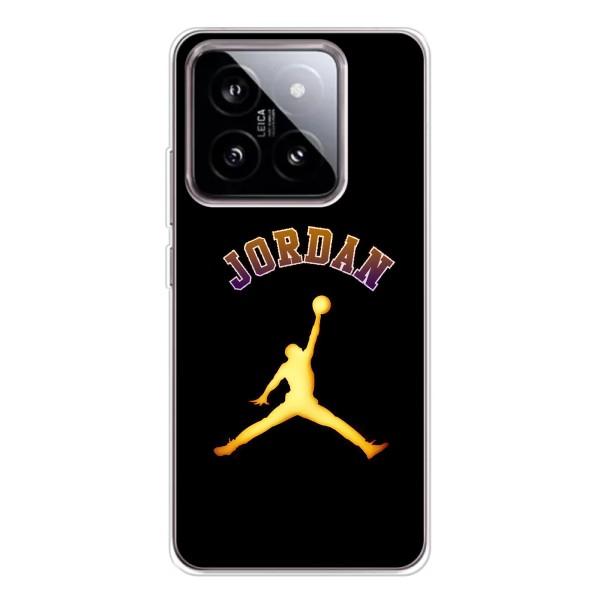 Чехлы для Xiaomi 15 - с картинкой JORDAN (AlphaPrint) – Jordan Gold