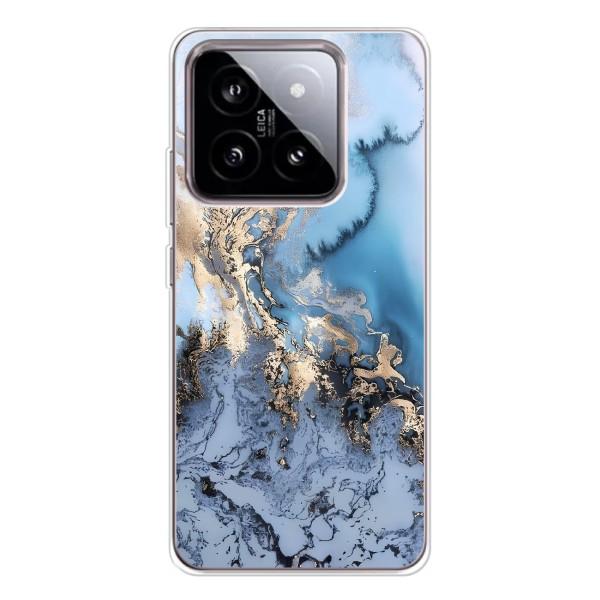 Мраморный чехол на Xiaomi 15 (VPrint) – Нежный мрамор