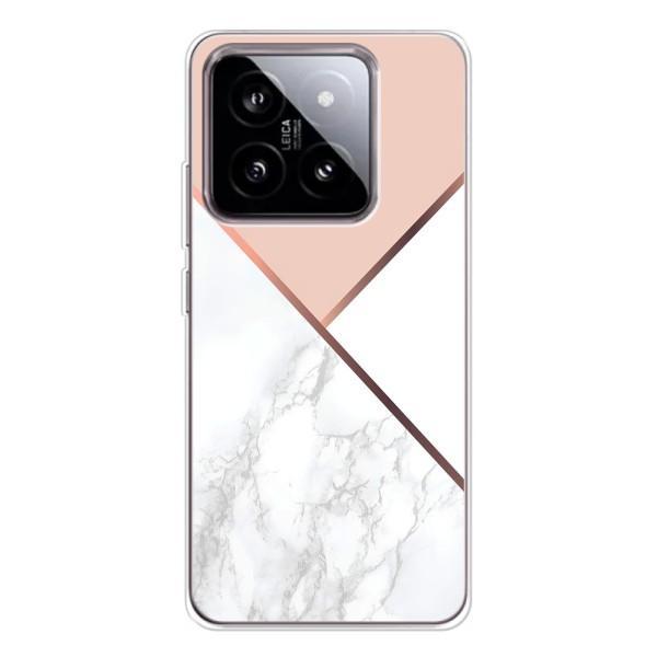 Мраморный чехол на Xiaomi 15 (VPrint) – Тройной мрамор