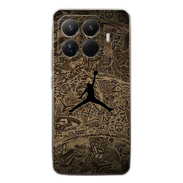 Чехлы для Xiaomi 15T Pro - с картинкой JORDAN (AlphaPrint) – Logo Jordan