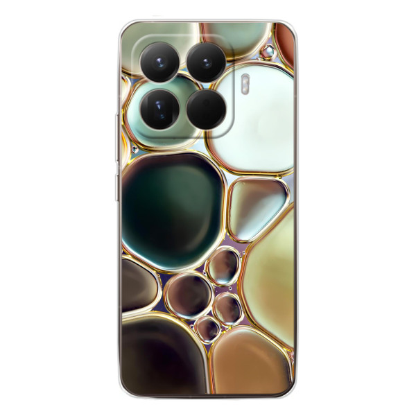 Мраморний чехол на Xiaomi 15T Pro (VPrint) – Радужний Мрамор