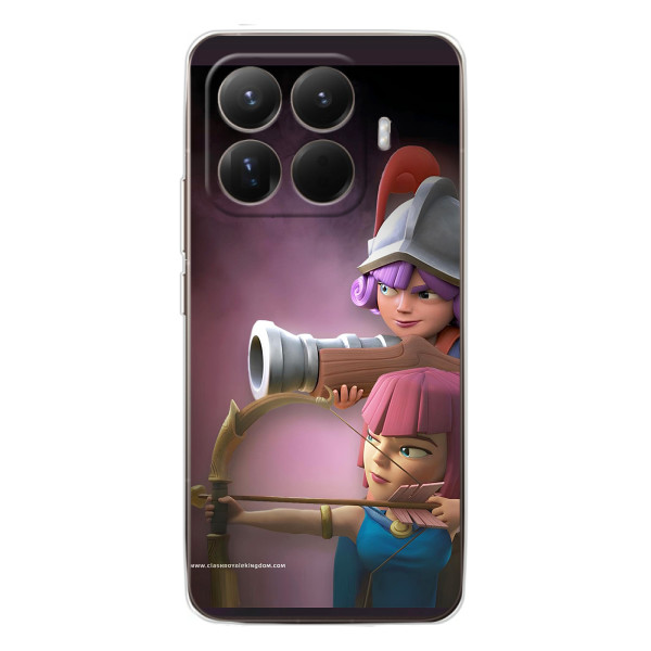 Чехол з героями Клеш Рояль для Xiaomi 15T Pro – Три мушкетёра