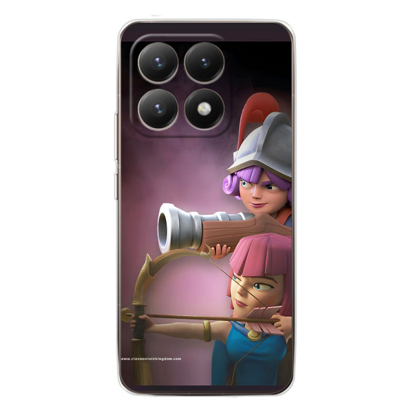 Чехол з героями Клеш Рояль для Xiaomi 15T – Три мушкетёра