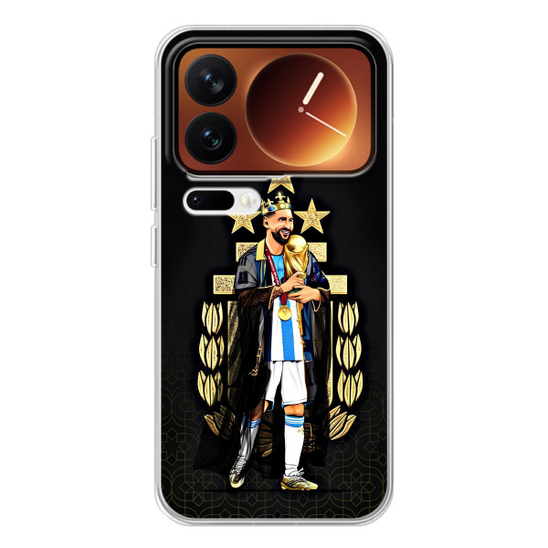 Чехлы для Xiaomi 17 Pro (Leo чемпион) (AlphaPrint) – Месси Король