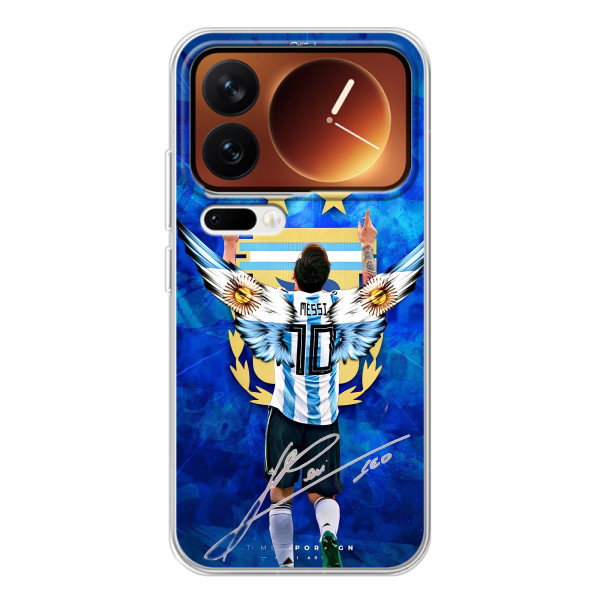 Чехлы для Xiaomi 17 Pro (Leo чемпион) (AlphaPrint) – Месси сборная