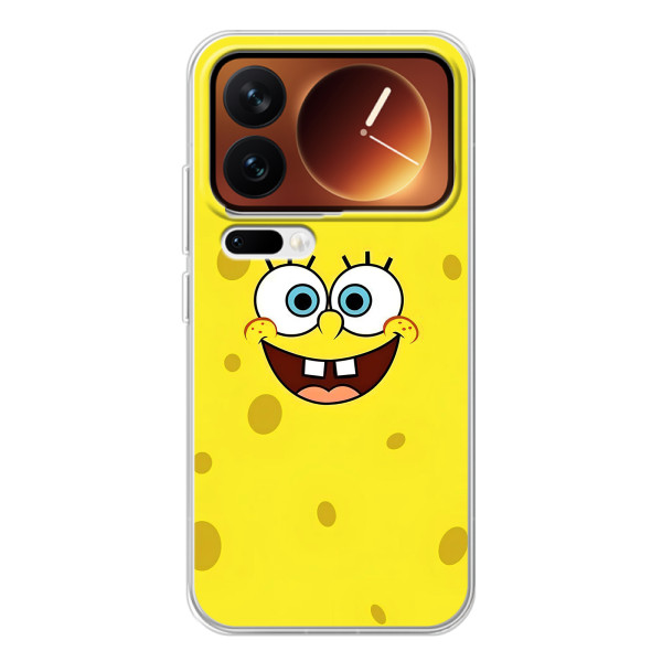 Чехол для Ребёнка на Шяоми 17 Про (VPrint) – Мордашка Спанч Боба