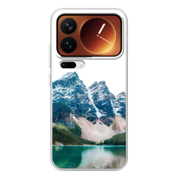 Силиконовый чехол с КАРТИНКАМИ лето для Xiaomi 17 Pro (AlphaPrint) – Гори