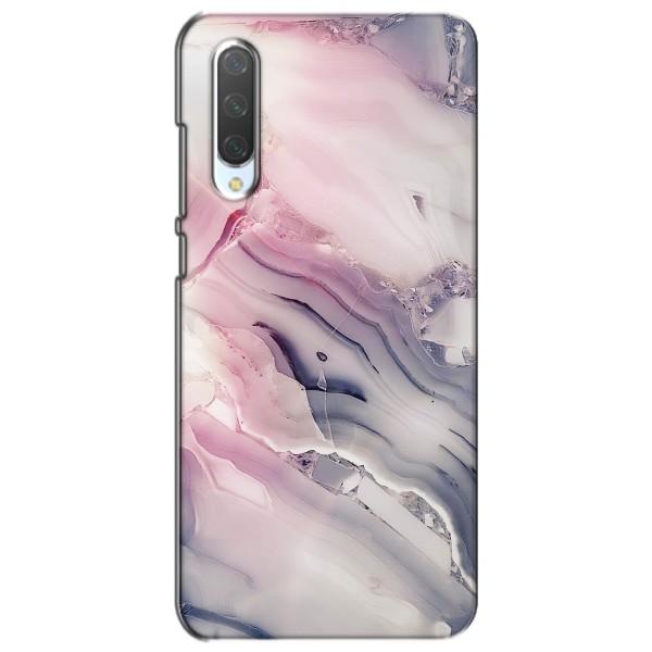 Мраморный чехол на Xiaomi Mi CC9e (VPrint) – Пурпурный Мрамор