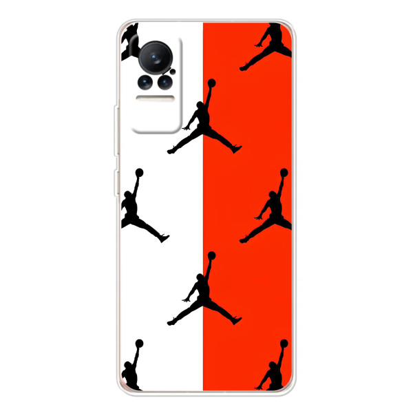 Чехлы для Xiaomi Civi - с картинкой JORDAN (AlphaPrint) – Лого Джордан