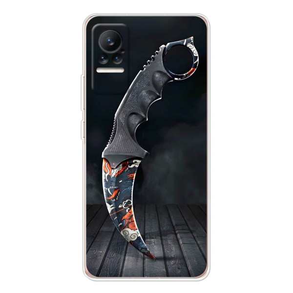 Чехол КИБЕРСПОРТ для Xiaomi Civi – Кинжал КС ГО