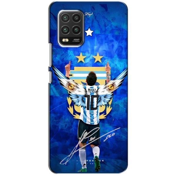 Чехлы для Xiaomi Mi 10 Lite (Leo чемпион) (AlphaPrint) – Месси сборная