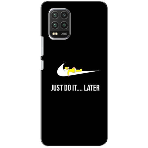 Чехол с логотипом Найк на Xiaomi Mi 10 Lite – Nike just do it