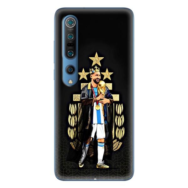 Чехлы для Xiaomi Mi 10 Pro (Leo чемпион) (AlphaPrint) – Месси Король