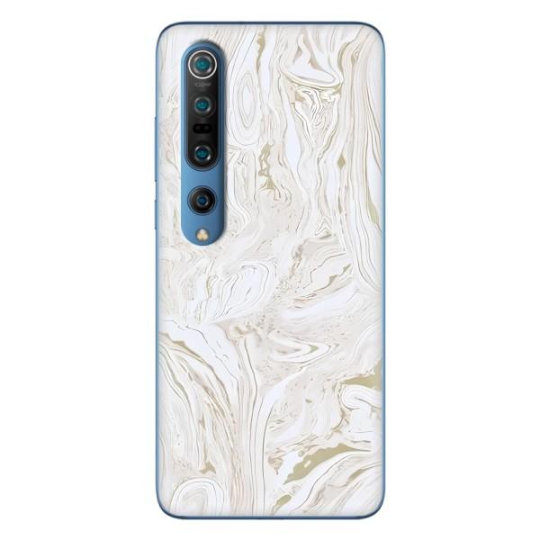 Мраморний чехол на Xiaomi Mi 10 Pro (VPrint) – Білий мрамор