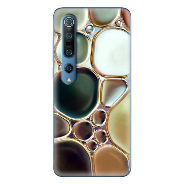 Мраморний чехол на Xiaomi Mi 10 Pro (VPrint) – Радужний Мрамор