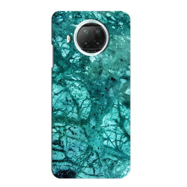 Мраморний чехол на Xiaomi Mi 10i (VPrint) – Зелений мрамор