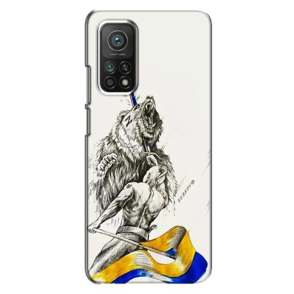 Чехлы Доброго вечора, ми за України для Ксяоми Ми 10т Про (AlphaPrint) – Победа