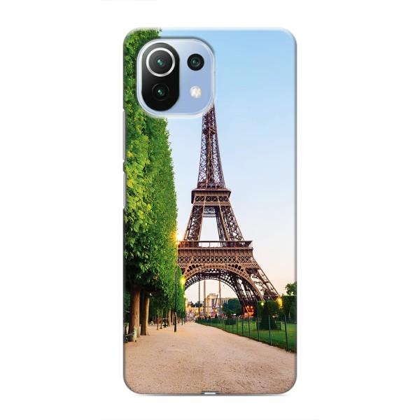 Чехол Эйфелева Башня для Xiaomi Mi 11 Lite - (AlphaPrint) – Дорога в Париж