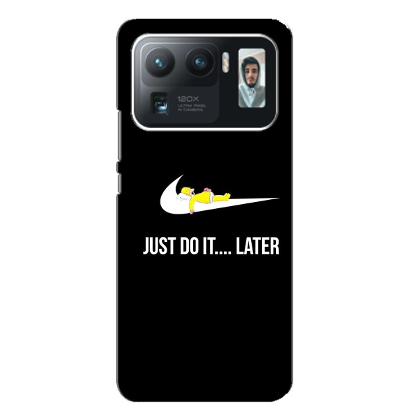 Чехол с логотипом Найк на Xiaomi Mi 11 Ultra – Nike just do it