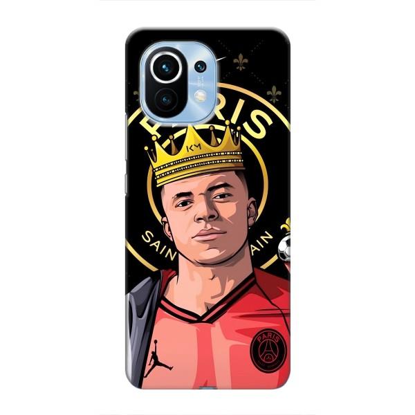 Чехол (TPU) с Футболистом на Xiaomi Mi 11 – Mbappe King