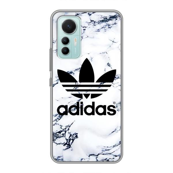 Чехлы Адидас для Xiaomi Mi 12 Lite (AlphaPrint) – Адидас на мраморе
