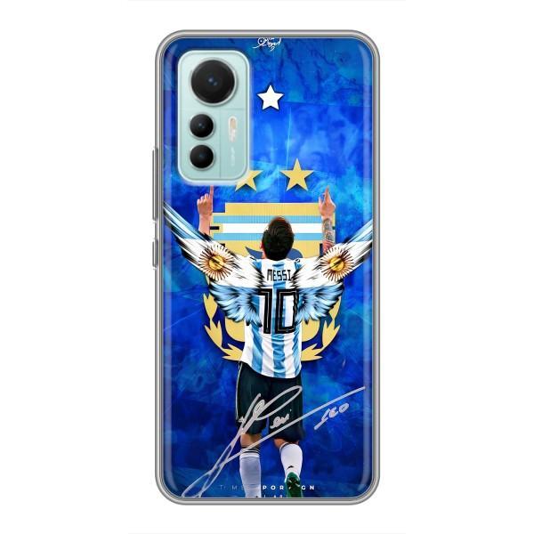 Чехлы для Xiaomi Mi 12 Lite (Leo чемпион) (AlphaPrint) – Месси сборная