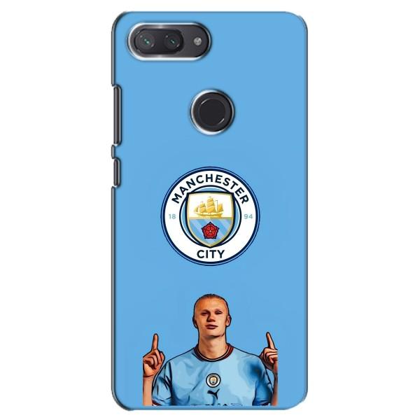 Чехлы с футболистом Ерлинг Холанд для Xiaomi Mi 8 Lite (AlphaPrint) – Холанд Манчестер Сити